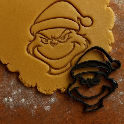 Khuôn Grinch Keksaustecher - Làm bánh quy Giáng sinh cực xinh!