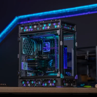 Corvus ATX - Thùng Máy Tính In 3D Phong Cách Voron