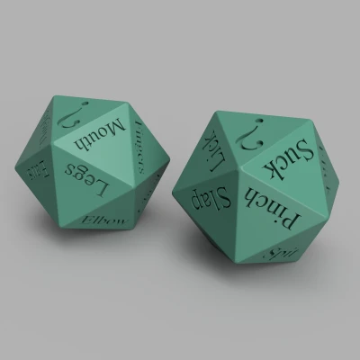 Xúc xắc Hẹn hò Date Dice (d20)