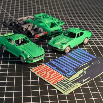 Mô hình Nissan 240Z Kitcard Tỉ lệ 1:50