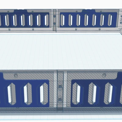 Ốp che Qidi Q2 Riser cao 60mm