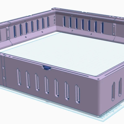 Ốp che Qidi Q2 Riser cao 60mm