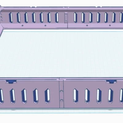 Ốp che Qidi Q2 Riser cao 60mm