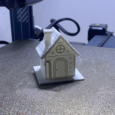 Ngôi nhà Bánh Gừng Giáng sinh – Trang trí Lễ hội STL