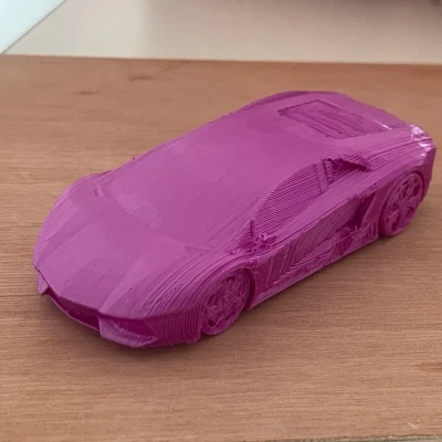 Mô hình Siêu xe Lamborghini Aventador SVJ In 3D