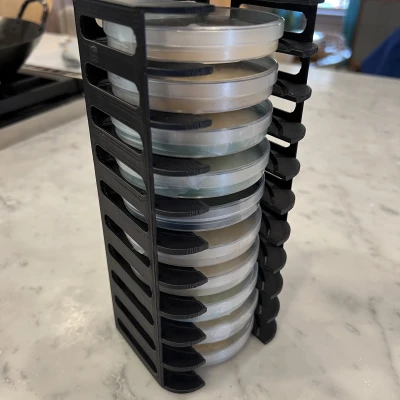 Giá Đựng Đĩa Petri 10 Tầng