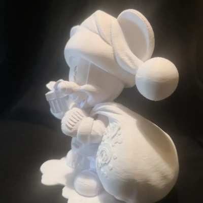 Mô hình Mickey Santa Claus