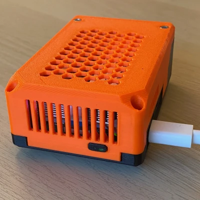 Vỏ Case Raspberry Pi 5 + Geekworm X1001 NVMe SSD