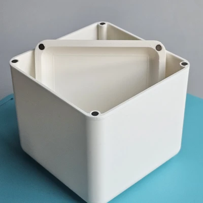 Hộp Đựng Vuông Hiện Đại Có Nắp Nam Châm