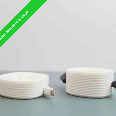 Ống Quấn Cáp Xếp Chồng – Bộ Tổ Chức Cáp Bàn Làm Việc Thông Minh