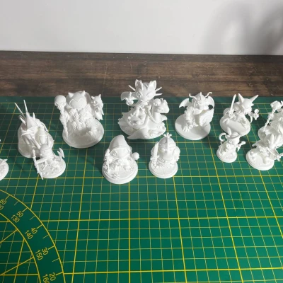 SET MÔ HÌNH MINIATURE FANTASY VOL.1