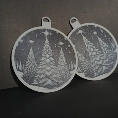 Móc treo cây thông Noel Hueforge