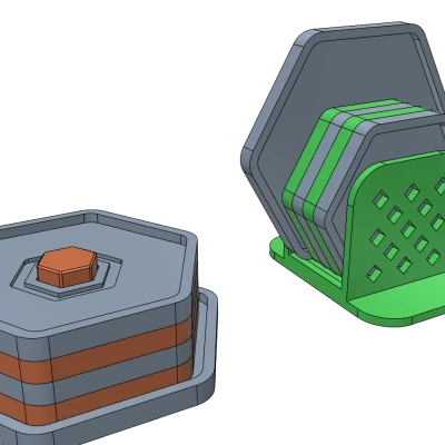 Miếng lót ly Podtacky in dễ dàng