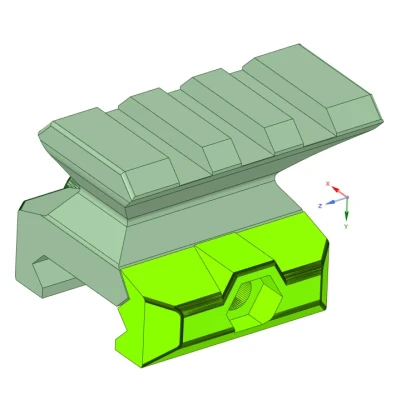 Gá Picatinny 3 Khấc