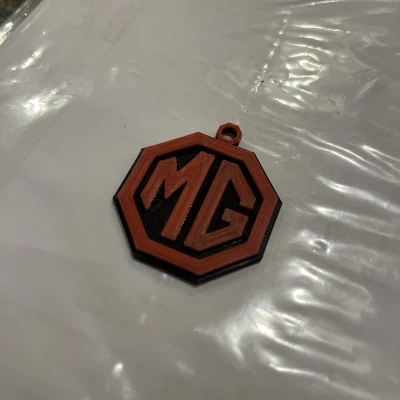 Móc Khóa/Đồ Trang Trí Logo Bát Giác MG