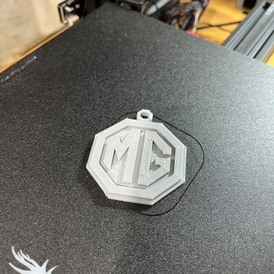 Móc Khóa/Đồ Trang Trí Logo Bát Giác MG