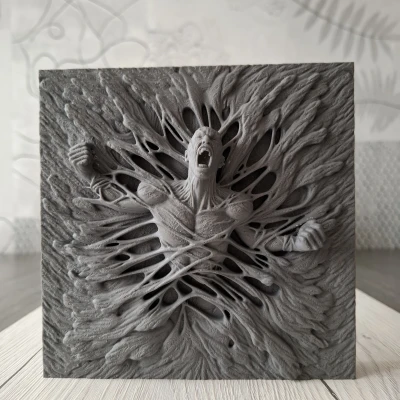 Resurgence 2 - Tượng Phù Điêu Nghệ Thuật