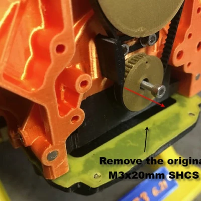 Puli Chính mở rộng cho Động cơ LS3 Chevy