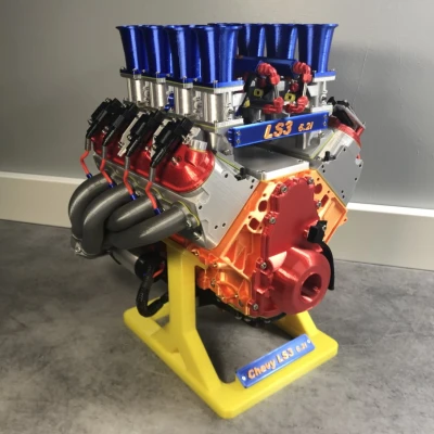 1/15. Đế Đỡ Động Cơ cho Động Cơ LS3 Chevy