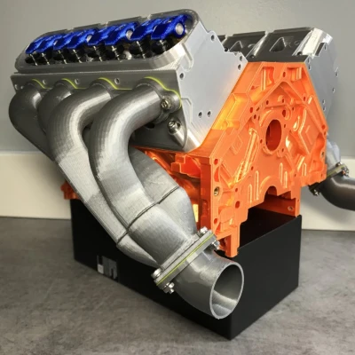 Bản Remix Bộ Headers cho Động cơ LS3 Chevy