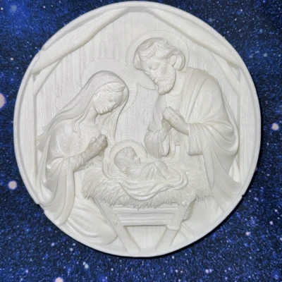 Trang Trí Tường Cảnh Chúa Giáng Sinh