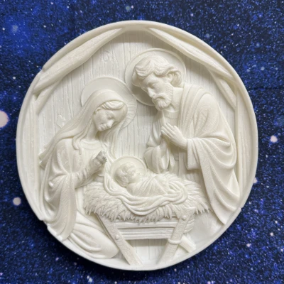 Trang Trí Tường Cảnh Chúa Giáng Sinh