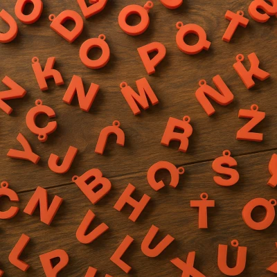 Bộ Móc Khóa Chữ Cái Đầy Đủ