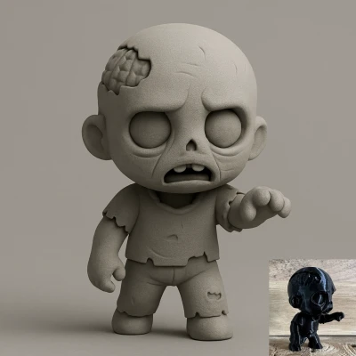 Chibi Zombie #1