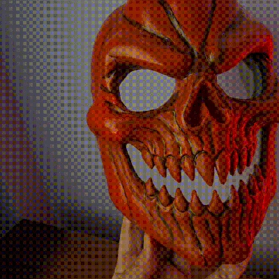 Mặt Nạ Đầu Lâu Bí Ngô Độc Đáo