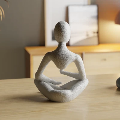 Tượng Thiền Định Cộng Hưởng Thiên Thai Lơ Lửng Giữa Không Trung