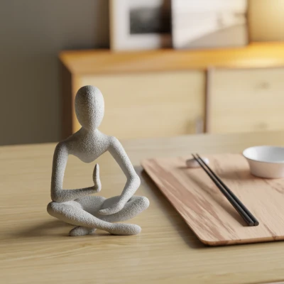 Tượng Thiền Định Cộng Hưởng Thiên Thai Lơ Lửng Giữa Không Trung