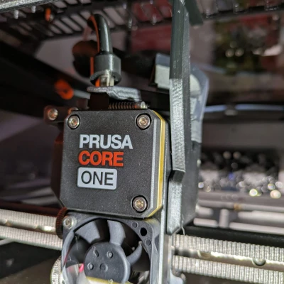 Core One Automatic Chamber Vent Nextruder Lever Remix (Bản Sửa Đổi)