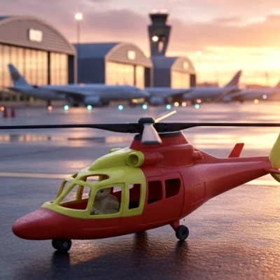 Trực Thăng Cứu Hộ Tương Thích LEGO DUPLO