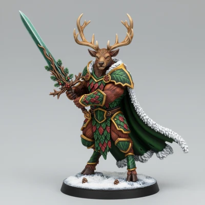 Mô Hình D&D: Bát Đại Chiến Binh Phương Bắc + Rudolph Kẻ Lừa Đảo