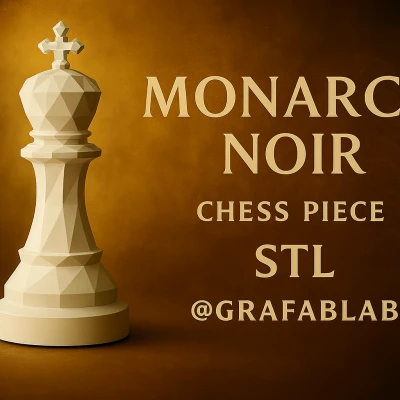 Monarch Noir "King" - Quân Cờ Vua