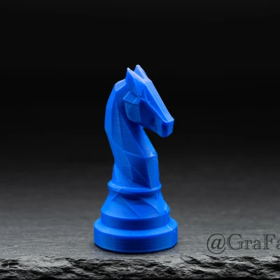 Monarch Noir "Knight" - Quân Mã Cờ Vua