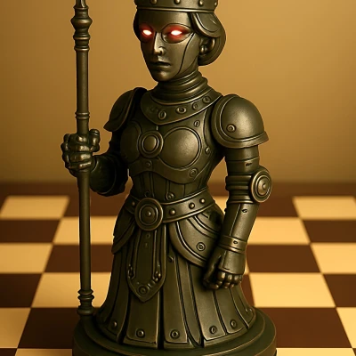 Quân Hậu "Brass Syndicate" - Quân Cờ Vua