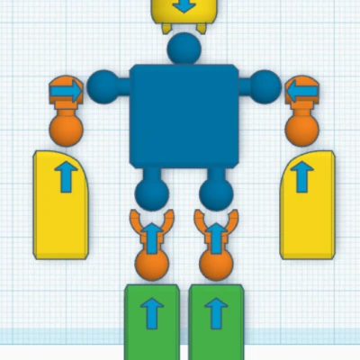 (LÀM LẠI) Hình học Khớp nối và Rochas313 (Nhân vật Roblox Bị bỏ rơi)