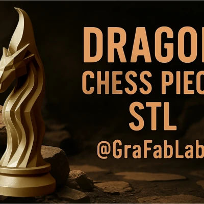 Quân Mã "Rồng" - Tượng Cờ Vua
