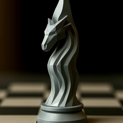 Quân Mã "Rồng" - Tượng Cờ Vua