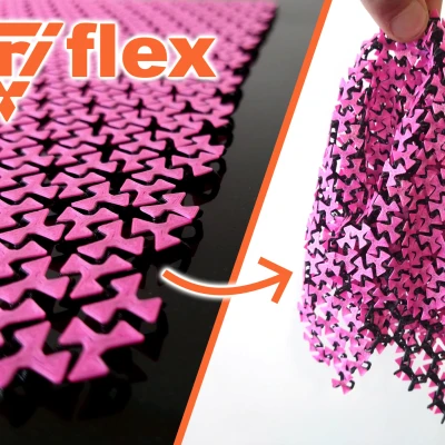 TriFlex - Vải in 3D siêu co giãn