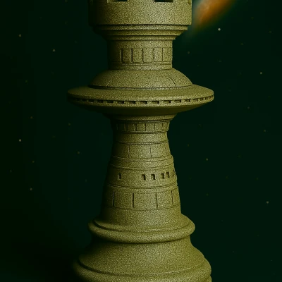 Xe Cờ Vũ Trụ "Rook" - Quân Cờ Vua