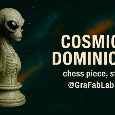 Quân Mã "Cosmic Dominion" - quân cờ vua