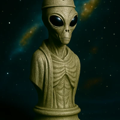 Tượng Giám Mục "Cosmic Dominion" - Quân Cờ Vua