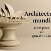 Quân Mã "Architectura Mundi" - quân cờ vua - Thumbnail 1