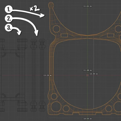 Giá đỡ chai nước ngọt - Đựng được hai chai 1,5L