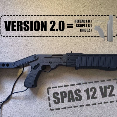 SPAS 12 V2 - Phiên bản Big Buck Hunter Pro - Súng Wiimote