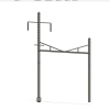 Mô hình Cột Catenary Tỉ lệ N PRR Amboy Secondary - Thumbnail 1