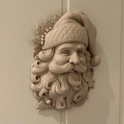 Tranh Treo Tường Ông Già Noel Độc Đáo - Trang Trí Giáng Sinh