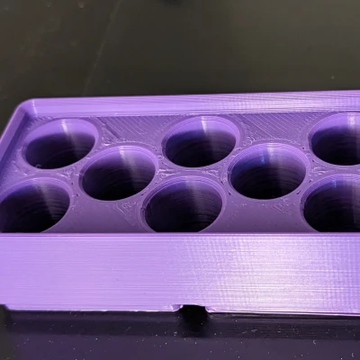 Đế giữ 8 pin AA chuẩn Gridfinity 1x2